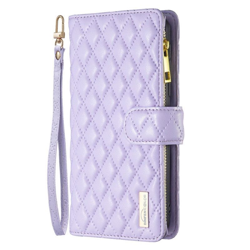 Κάλυμμα iPhone 14 Binfen Color Style Quilted